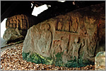 "Heidenfelsen" (Heathen's rock) between Kindsbach and Landstuhl