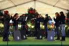 Konzert auf dem Weihnachtsmarkt, am 12.12.2009, in Landstuhl