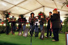 Konzert auf dem Weihnachtsmarkt, am 12.12.2009, in Landstuhl