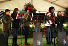 Konzert auf dem Weihnachtsmarkt, am 12.12.2009, in Landstuhl