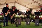 Konzert auf dem Weihnachtsmarkt, am 12.12.2009, in Landstuhl