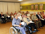 orspiel von Schülern der KMS am 21.06.2011, im ASB Seniorenheim, in Otterberg