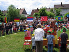 Pilotprojekt KiTa und KMS - Sommerfest 2008 "Die Welt ist bund", in Alsenborn