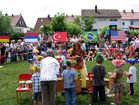 Pilotprojekt KiTa und KMS - Sommerfest 2008 "Die Welt ist bund", in Alsenborn